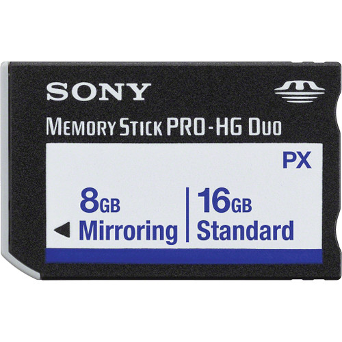 Sony 16GB Mirroring Memory Stick ProHG Duo PX MSPX16 B&H Photo