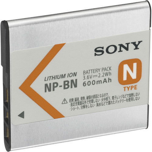 SONY NP-BN N-SERIES RECHARGEABLE BATTERY