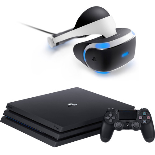 Sony PlayStation 4 Pro Gaming Console & VR Headset Kit B&H