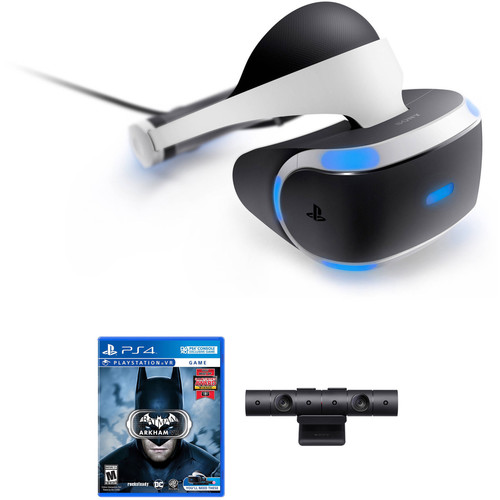 playstation vr headset and controllers and camera