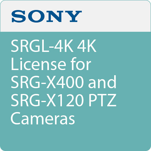 Sony SRGL-4K 4K License for SRG-X400 and