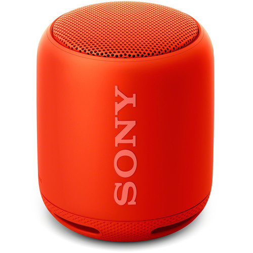 Sony SRS-XB10 Bluetooth Speaker (Red) SRSXB10/RED B&H Photo Video