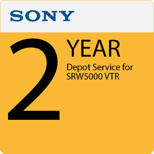 Sony 2-Year Depot Service For SRW5000 VT