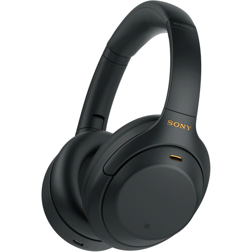 bhphotovideo.com | Sony WH-1000XM4 Wireless Noise-Canceling Over-Ear Headphones (Black)