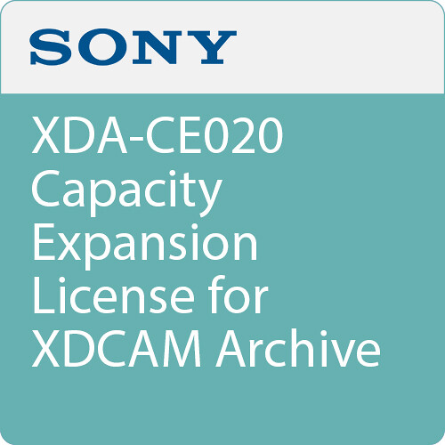 Sony XDA-CE020 Capacity Expansion Licens