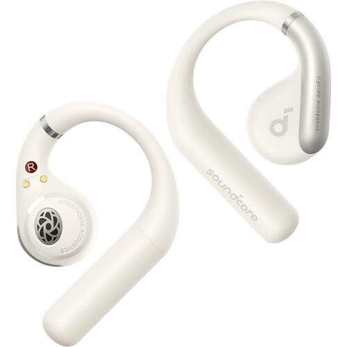 Soundcore by Anker AeroFit Pro Open-Ear Earbuds (Calm White)