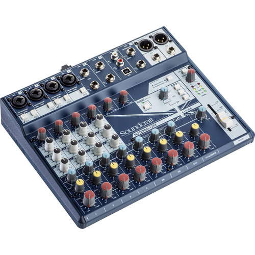 Soundcraft Notepad-12FX Small-Format Analog Mixing Console with USB I/O and Lexicon Effects