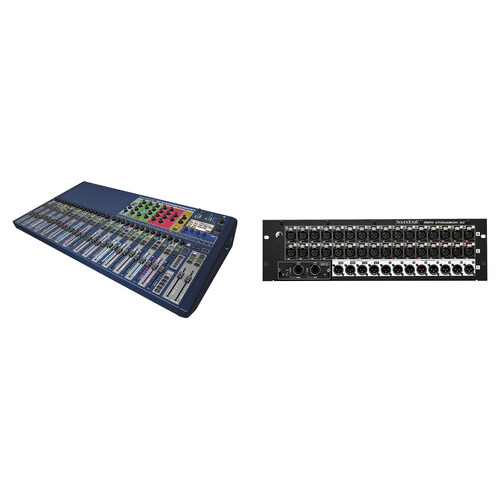 Soundcraft Si Expression 3 Digital Mixer Kit with Stage Box B&H