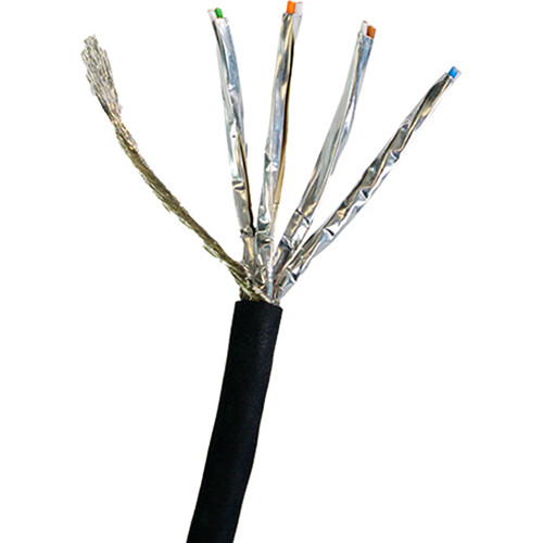 SoundTools SuperCAT 7 Shielded Cat 7 Bulk Ethernet Cable (Black 500')