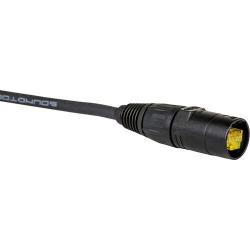 SoundTools SuperCAT Shielded CAT5e EtherCON Cable (Black 3')