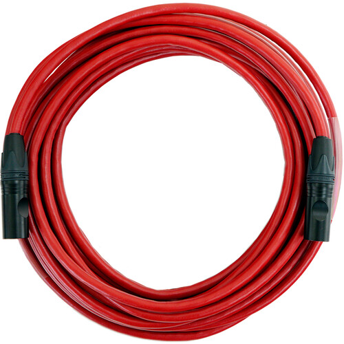SoundTools SuperCAT XM Shielded Cat 6a EtherCON Cable (Red 32.8')