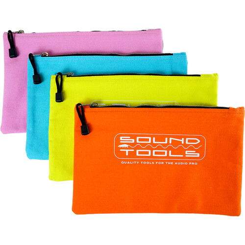 SoundTools Canvas Bag (Pink Baby Blue Yellow Orange 4-Pack)