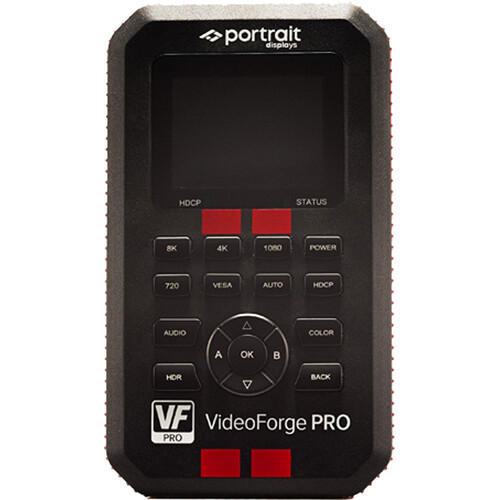 Portrait Displays VideoForge PRO 8K Pattern Generator