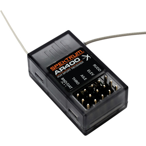 Spektrum AR400 4Channel DSMX RC Aircraft Receiver SPMAR400 B&H