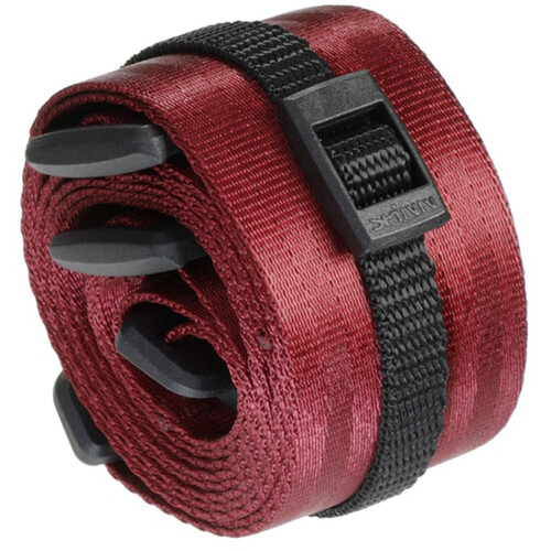 SPINN.DESIGN Adjustable Comfort Camera Strap (Red)