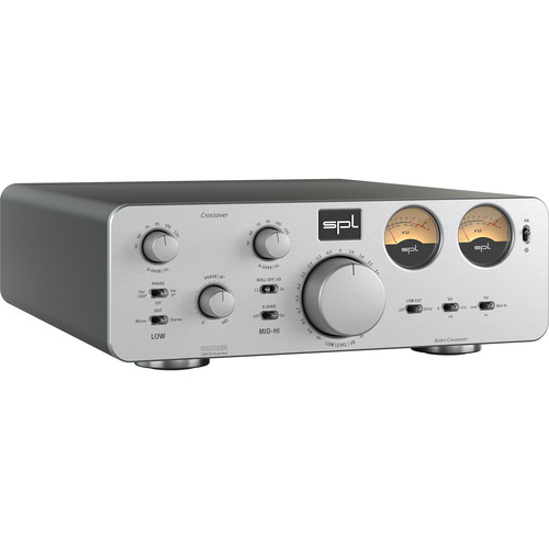 SPL Crossover - Active Analog 2-Way Crossover for Pro Audio and Hi-Fi Applications (Silver)