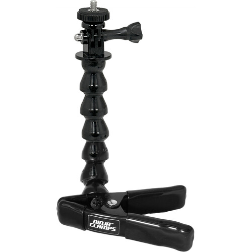 Stage Ninja Clamps Small Camera/AV Device Mount with Clamp Mount Base