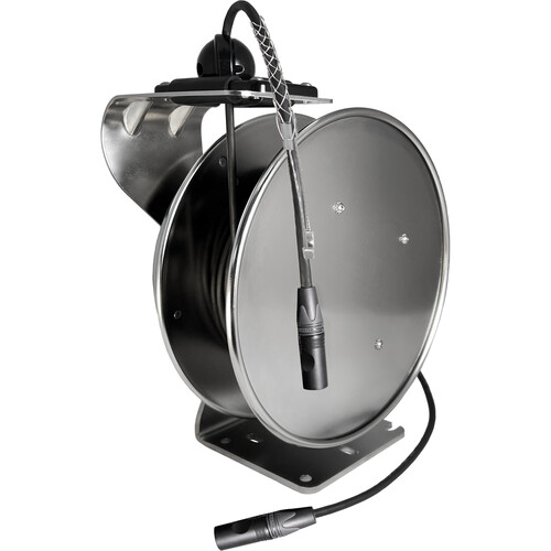 Stage Ninja Cat6 Constant Tension Retractable Cable Reel (100')