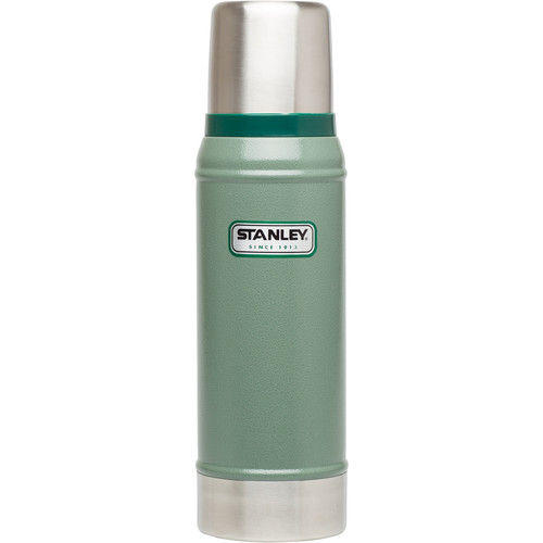 Stanley Classic 25 Oz Vacuum Bottle Hammertone Green Stl 54512