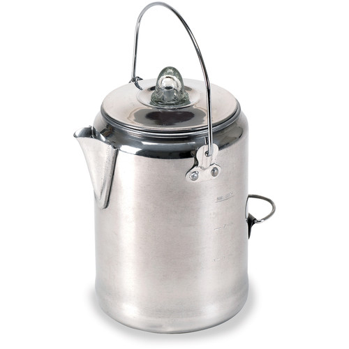 Stansport 9-Cup Aluminum Percolator Coffee Pot 277 B&H Photo