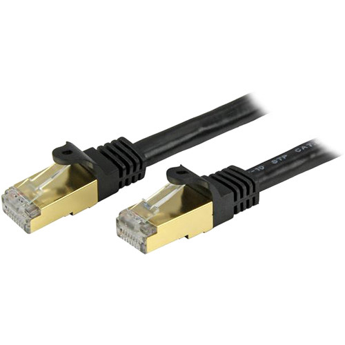 StarTech Cat 6a 10GbE RJ-45 Cable (10' Black)