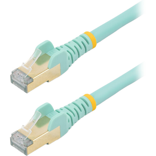 StarTech Cat 6a 10GbE RJ-45 Cable (3' Aqua)