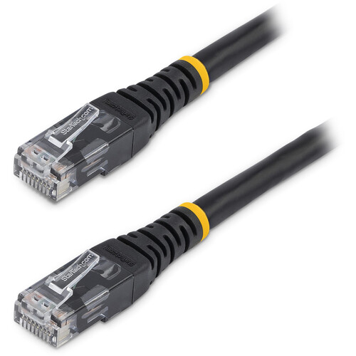StarTech Cat 6 Ethernet Patch Cable (6' Black)
