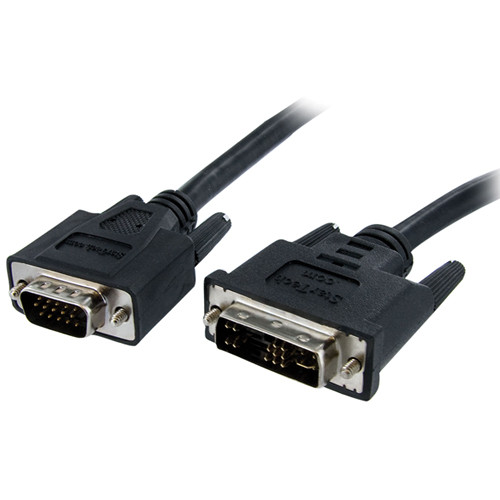 StarTech DVI to VGA Display Monitor Cable (10' Black)