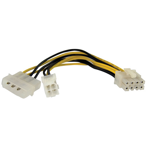 StarTech 4-Pin Female to 8-Pin Male EPS Power Adapter (6
