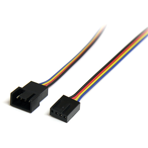 StarTech 4-Pin Fan Power Extension Cable - M/F (12