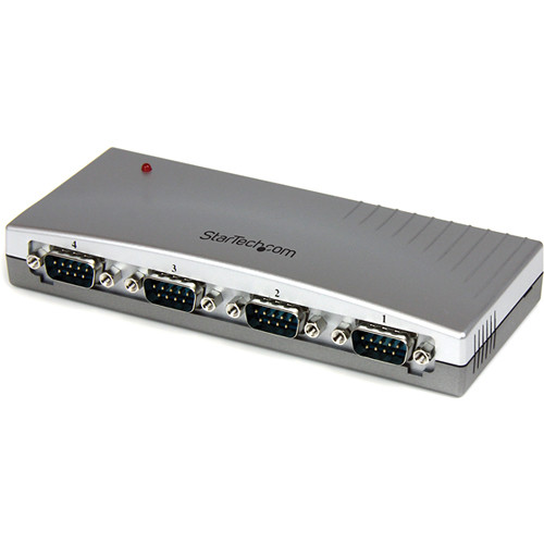 StarTech 4-Port USB to RS-232 Serial DB-