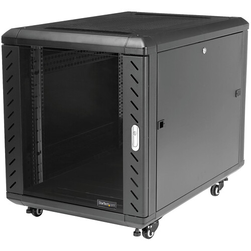 StarTech Knock-Down Server Rack Cabinet with Casters (12 RU 36