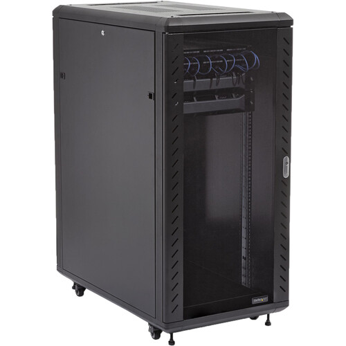 StarTech Knock-Down Server Rack Cabinet with Casters (32 RU 6 to 32