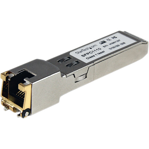 StarTech Cisco Compatible Gigabit RJ-45 Mini-GBIC Copper SFP Transceiver Module