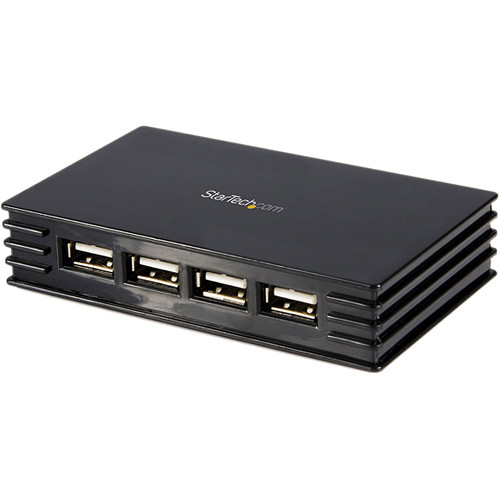 StarTech 4-Port Compact USB 2.0 Hub (Bla