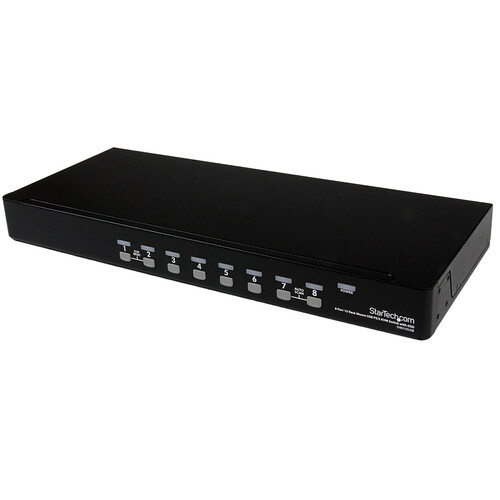 StarTech 8-Port 1U Rackmount USB PS/2 KV
