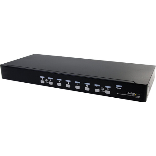 StarTech 8-Port Rackmount USB VGA KVM Sw
