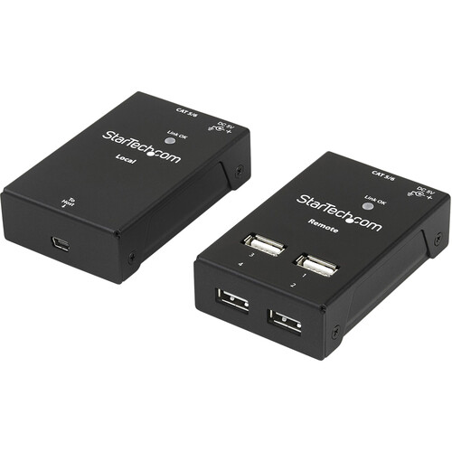 StarTech 4-Port USB 2.0 Over Cat 5/Cat 6