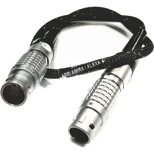 Steadicam 12V Straight 2b LEMO to Straight 10-Pin LEMO Power Cable (15