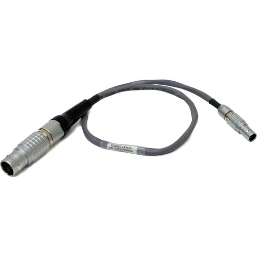 Steadicam 12V Straight 0b LEMO to Straight 4-Pin LEMO Power Cable (15