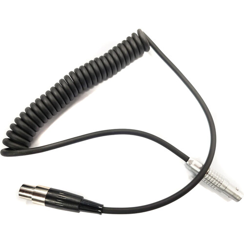 Steadicam 12V 5-Pin LEMO to 4-Pin Mini-XLR Power Cable for Select TVLogic Monitors (36
