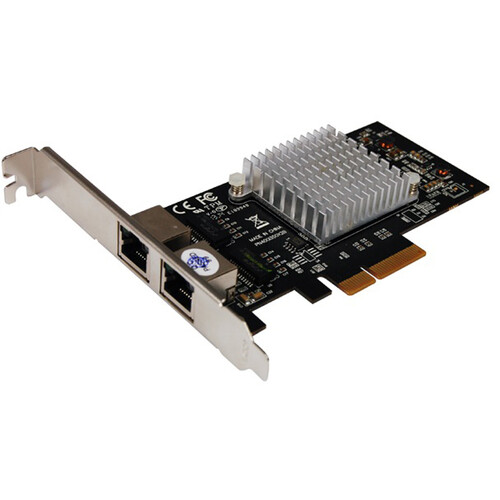 STL N-390 2-Port Gigabit Ethernet PCIe Network Adapter Card