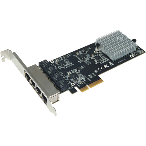 STL N-810 4-Port 2.5G Ethernet PCIe Network Adapter Card