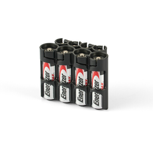 STORACELL AA/AAA Combo Battery Holder (Black)