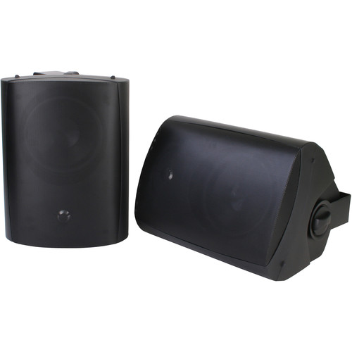 SunBriteTV SB-AW-6 Surface-Mount Outdoor Speakers (Pair Black)