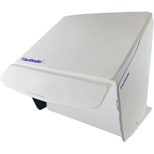 SunShader 3 Laptop Sun Shade & Privacy Screen (Medium White)