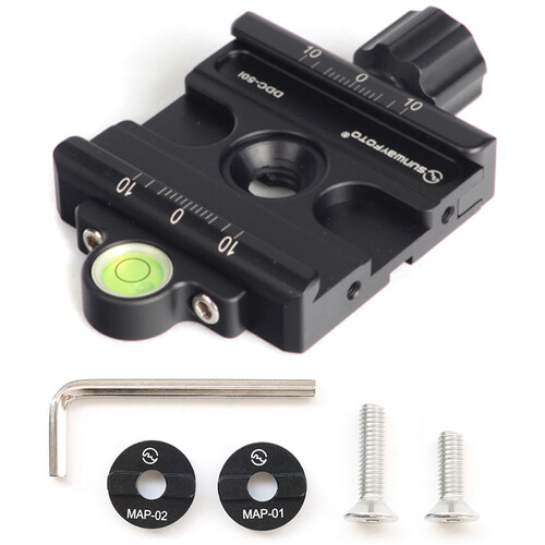 Sunwayfoto DDC-50IT 50mm Clamp Conversion Kit with Adapter Boss Set