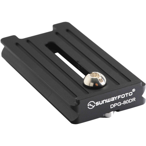 Sunwayfoto DPG-80DR Dual Dovetail Quick Release Plate