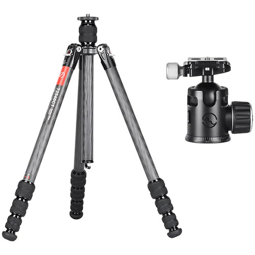 Sunwayfoto T2540CT Traveler Carbon Fiber Tripod with EB-36 Ball Head