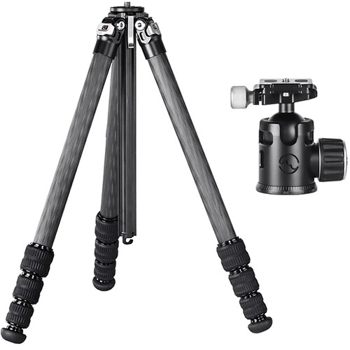 Sunwayfoto T2541CE Ultra-Compact Carbon Fiber Tripod with EB-36 Ball Head